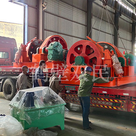 JZ-10/800凿井绞车发货