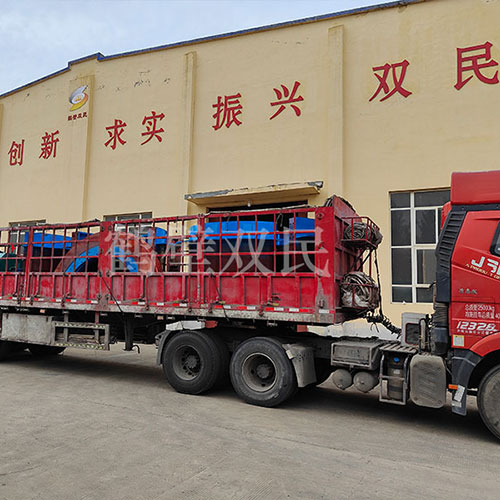 单筒2.5米矿井提升机发货！