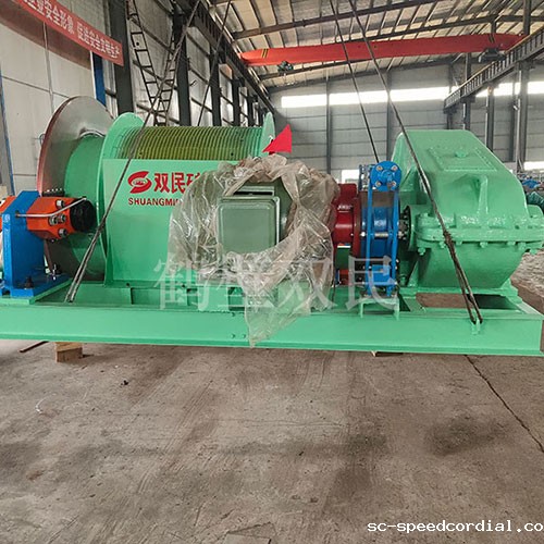 1.2米矿用提升绞车发货！