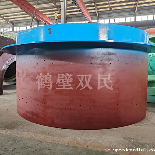 星空彩票安卓app生产的3.5米矿井提升机